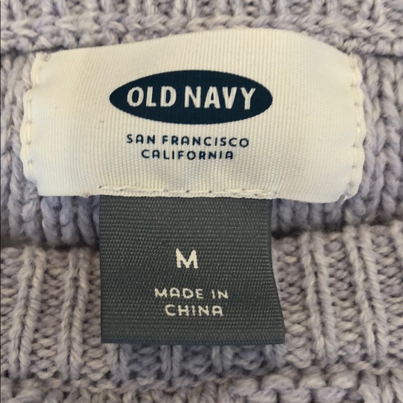 Old Navy cable knit sweater, size M - Picture 4 of 5